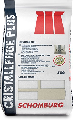 SCHOMBURG CRISTALLFUGE PLUS 5kg (grau) von Homry
