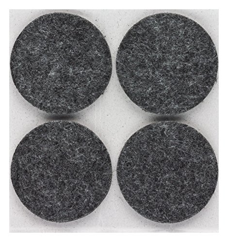 peha Filzgleiter - Möbelgleiter selbstklebend - 5,0 mm stark, rund 38 mm (4 STK.) von Homry