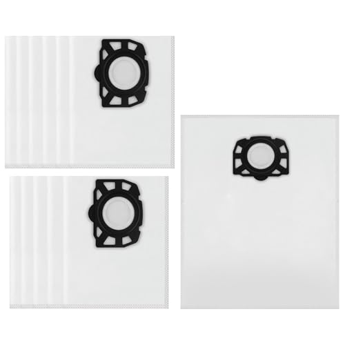 Homshsjhkis 12 Stück Staubsaugerbeutel, Staubsauger Beutel, Extrem Reißfest und Robust Staubbeutel, Optimale Filtration Hygieneverschluss, Kompatibel mit Karcher WD4, WD5, WD6 für Ersatz Kärcher Homshsjhkis 12 Stück Staubsaugerbeutel, Staubsauger Beutel, Extrem Reißfest und Robust Staubbeutel, Optimale Filtration Hygieneverschluss, Kompatibel mit Karcher WD4, WD5, WD6 für Ersatz Kärcher von Homshsjhkis