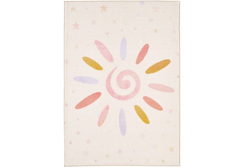 Homtex Kinderteppich, 80 x 120 cm, Strahlender Kinderteppich mit Sonnen- und Sternmuster Homtex Kinderteppich, 80 x 120 cm, Strahlender Kinderteppich mit Sonnen- und Sternmuster von Homtex