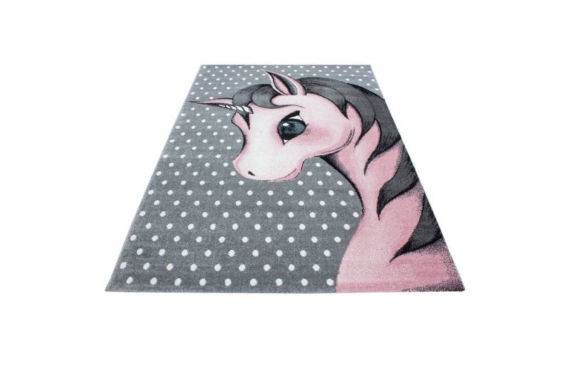Homtex Kinderteppich, 80 x 150 cm, Kinderteppiche, Teppich mit einhorn Motiv Rund oder Viereck von Homtex