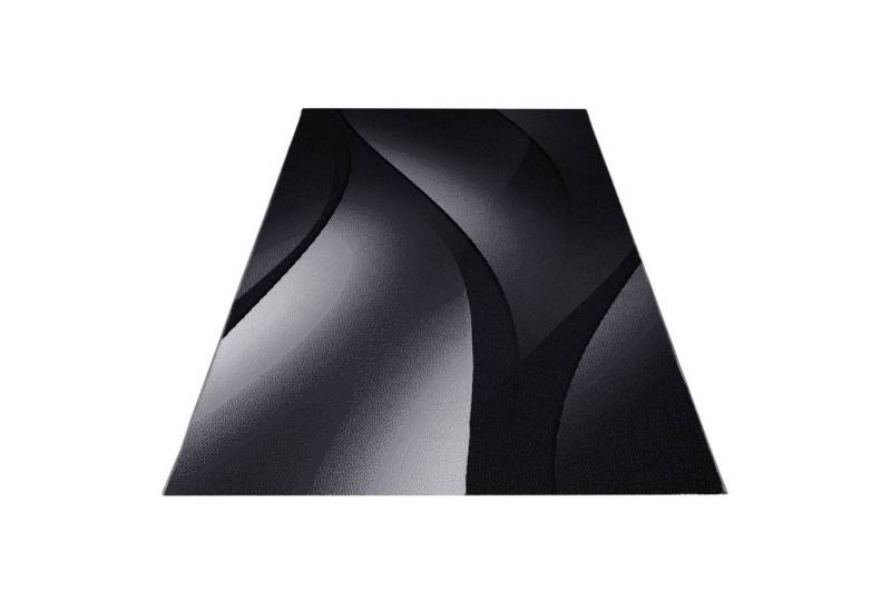 Homtex Teppich, 120 x 170 cm, Stilvoller Designer-Kurzflorteppich – Abstraktes Wellen-Design von Homtex