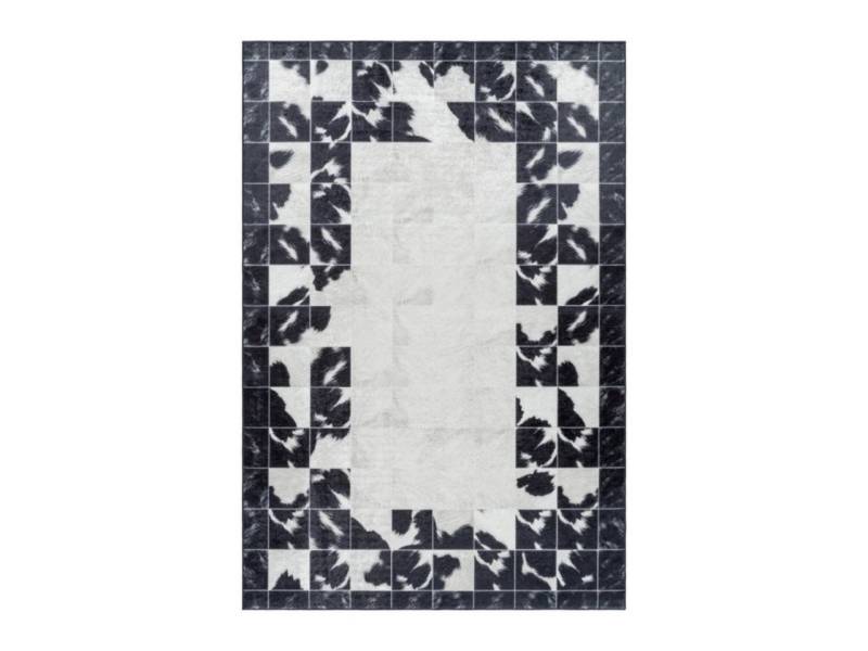 Homtex Orientteppich, 80 x 150 cm, Antirutsch Vintage waschbarer teppich, Patchwork Mehrfarbig von Homtex