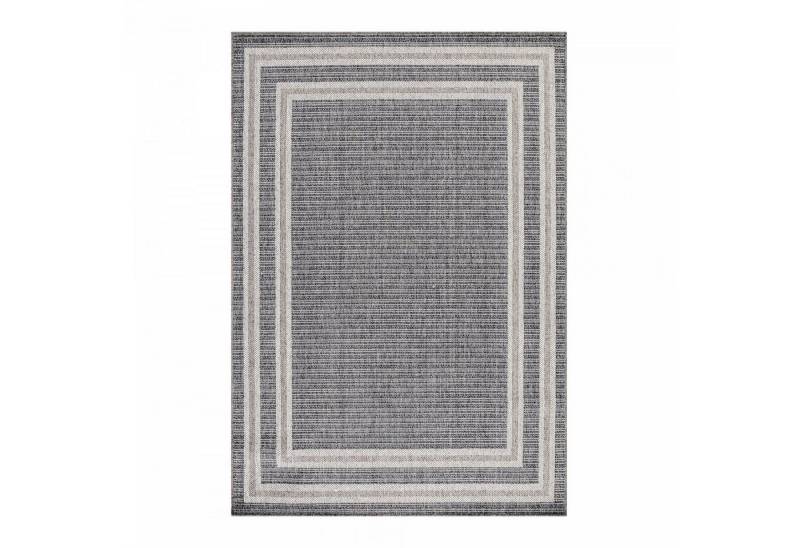 Homtex Outdoorteppich, 60 x 100 cm, Indoor Outdoor Teppich Balkon Teppich Wasserfest Bordüre, Höhe 7 mm von Homtex