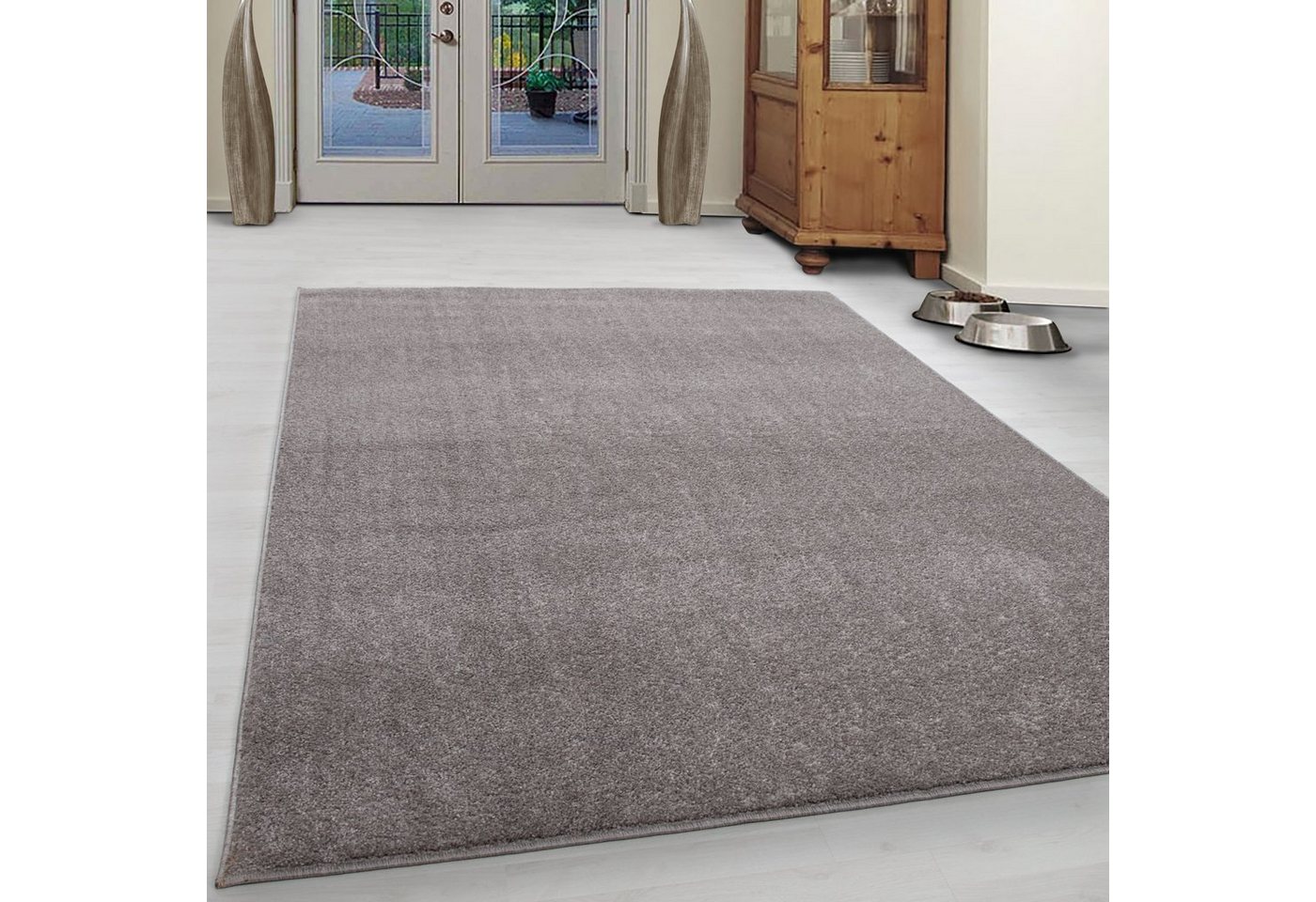 Teppich, Homtex, 60 x 100 cm, Teppich, Moderner Einfarbig Teppich, rechteckig, Höhe 12 mm von Homtex