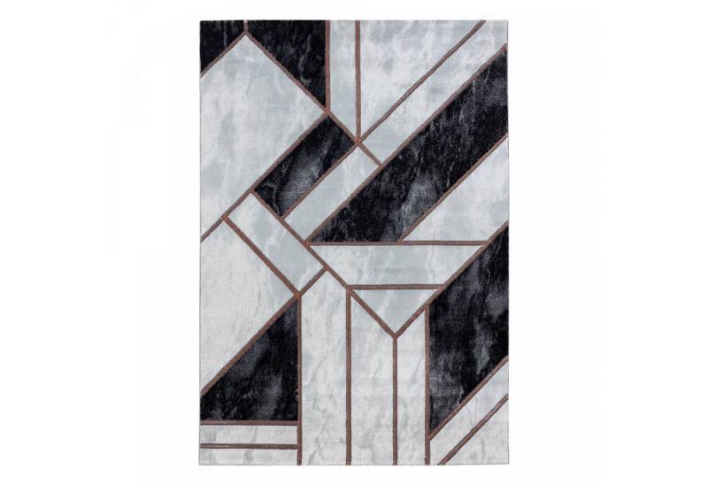 Homtex Teppich, 120 x 170 cm, Modern Designer Teppich, Marmor Optik, Rechteckig, Pflegeleicht von Homtex