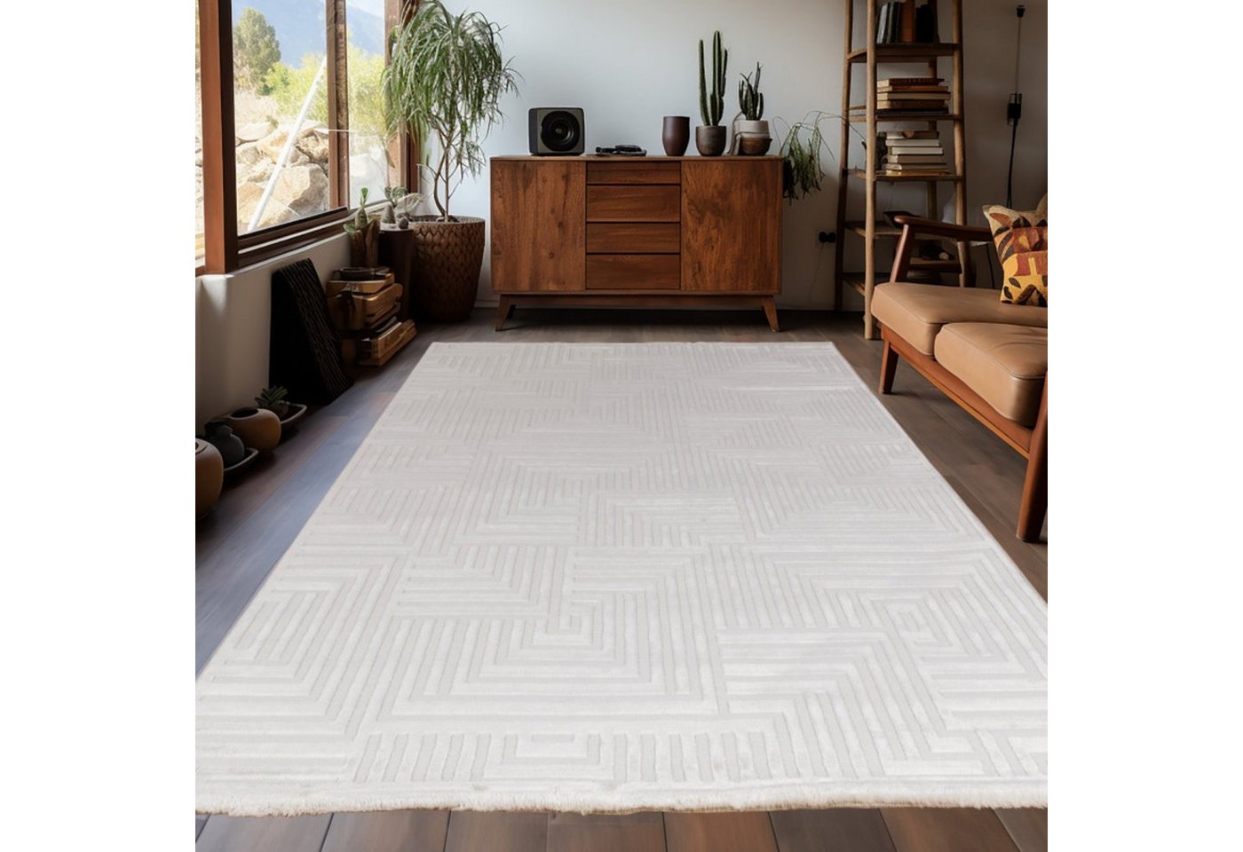 Teppich, Homtex, 80 x 150 cm, Moderne Vintage Teppiche für dein Wohnzimmer - stilvoll und gemütlich von Homtex