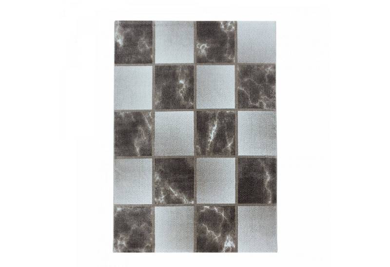 Homtex Teppich, 80 x 250 cm, Modern Designer Teppich: Kurzflor mit Karo-Design in Marmor-Optik Homtex Teppich, 80 x 250 cm, Modern Designer Teppich: Kurzflor mit Karo-Design in Marmor-Optik von Homtex