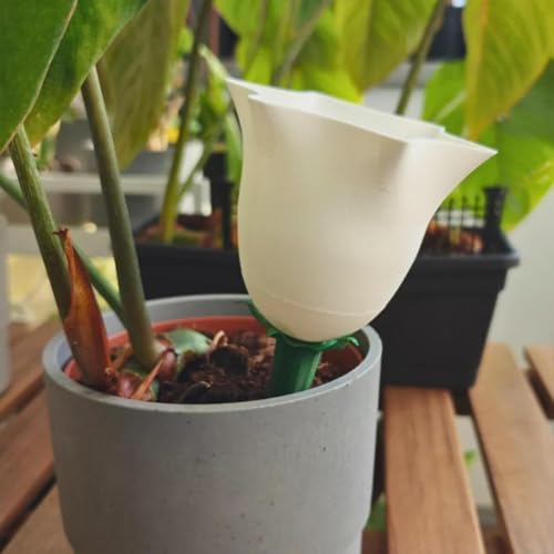Self Watering Planter Insert, 3D Printed Tulip Plant Watering Globes Top-Fill Devices, Plant Water Globes for Indoor and Outdoor von Homtrator