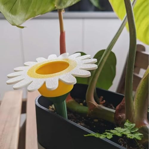 Self Watering Planter Insert, 3D Printed Tulip Plant Watering Globes Top-Fill Devices, Plant Water Globes for Indoor and Outdoor von Homtrator