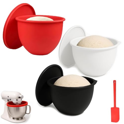Silikoneinsätze Für 5-Qt-Mixer Mit Kippbarem Kopf, Silikon-Rührschüsseleinsätze, Zubehör Für Standmixer, Ersatz-Mixerschüsseln Für Backen Und Kochen, Hilfsmittel Für Die Küche Silikoneinsätze Für 5-Qt-Mixer Mit Kippbarem Kopf, Silikon-Rührschüsseleinsätze, Zubehör Für Standmixer, Ersatz-Mixerschüsseln Für Backen Und Kochen, Hilfsmittel Für Die Küche von Homtrator