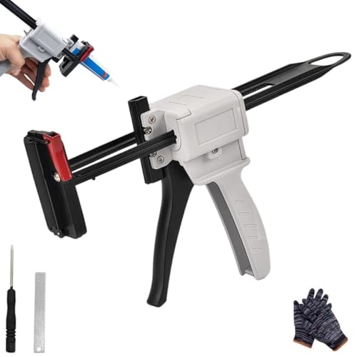 Zahnpastatube-Klebepistole, Zahnpastatube-Ausdrücker, 704 Universal-Kleberspender-Ausdrückwerkzeug, Verstellbarer Extruder-Applikator Für Silikon, Klebstoff, Pigment, Für Dichtungsmittel von Homtrator
