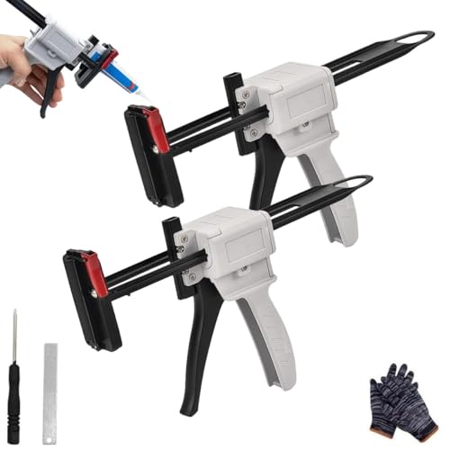 Zahnpastatube-Klebepistole, Zahnpastatube-Ausdrücker, 704 Universal-Kleberspender-Ausdrückwerkzeug, Verstellbarer Extruder-Applikator Für Silikon, Klebstoff, Pigment, Für Dichtungsmittel von Homtrator