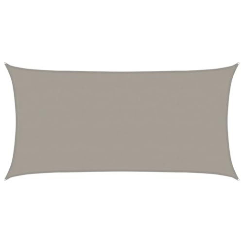 Homvdxl 4x7m Sonnensegel, 160g/m² HDPE, Sonnenschutzmarkise, 90% UV-Block, rechteckig, Schattensegel mit Seil, für Outdoor, Garten, Terrasse, Hof, Party, Grau Homvdxl 4x7m Sonnensegel, 160g/m² HDPE, Sonnenschutzmarkise, 90% UV-Block, rechteckig, Schattensegel mit Seil, für Outdoor, Garten, Terrasse, Hof, Party, Grau von Homvdxl