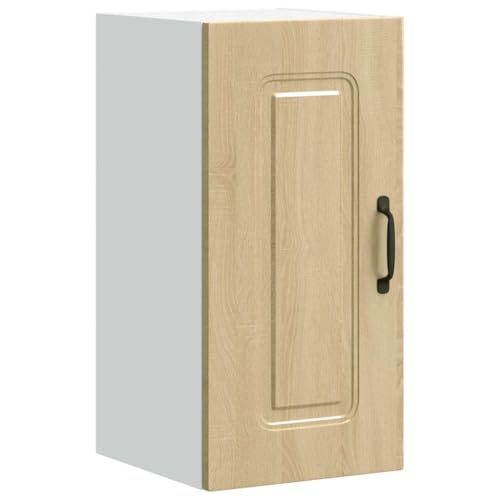Homvdxl Badezimmer Hängeschrank 30 x 31 x 60 cm Kleine Hängeschränke mit moderner Tür, Einfache Badezimmerschränke mit 2 Etagen Regal für Wohnzimmer Büro, Braun Homvdxl Badezimmer Hängeschrank 30 x 31 x 60 cm Kleine Hängeschränke mit moderner Tür, Einfache Badezimmerschränke mit 2 Etagen Regal für Wohnzimmer Büro, Braun von Homvdxl