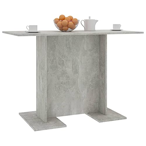 Homvdxl Esstisch, 110 x 60 cm, einfacher Esstisch für 2-4 Personen, kleiner Küchen-Esstisch für Restaurant, Zuhause, rustikales Grau Homvdxl Esstisch, 110 x 60 cm, einfacher Esstisch für 2-4 Personen, kleiner Küchen-Esstisch für Restaurant, Zuhause, rustikales Grau von Homvdxl