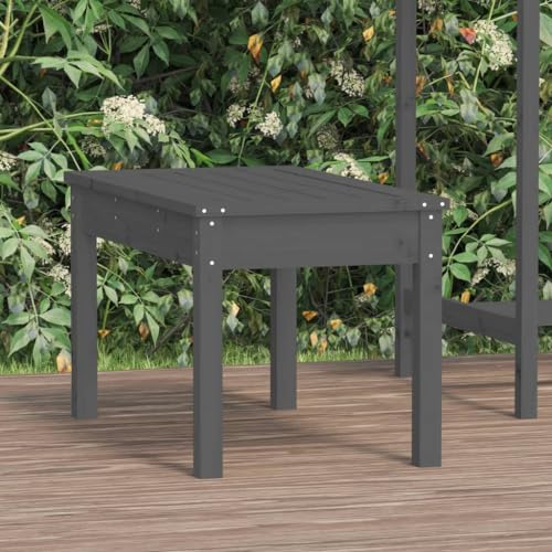 Homvdxl Gartenbank - 2-Sitzer Holz Outdoor Bank mit Lamellensitz - Holz Garten Sitzgelegenheit für 2 Personen - für Terrasse & Terrasse, 80x44x45cm, Grau Homvdxl Gartenbank - 2-Sitzer Holz Outdoor Bank mit Lamellensitz - Holz Garten Sitzgelegenheit für 2 Personen - für Terrasse & Terrasse, 80x44x45cm, Grau von Homvdxl