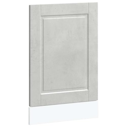 Homvdxl Geschirrspülerblende Holzoptik - Holzwerkstoff Geschirrspülerabdeckung für Küchenschrank Integration, 45x67cm - Grau Homvdxl Geschirrspülerblende Holzoptik - Holzwerkstoff Geschirrspülerabdeckung für Küchenschrank Integration, 45x67cm - Grau von Homvdxl