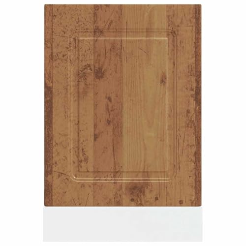 Homvdxl Geschirrspülerverkleidung, kleine Geschirrspüler-Haustürabdeckung, schützt die Küche, Kühlschrank, 45 x 67 cm, alter Stil von Homvdxl