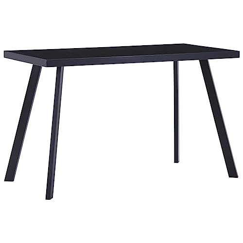Homvdxl Glas-Esstisch mit Stahlbeinen, 120 x 60 cm, rechteckig, Glastisch für 2-4 Personen, Küche, Esszimmer, Familienarbeitsplatz Homvdxl Glas-Esstisch mit Stahlbeinen, 120 x 60 cm, rechteckig, Glastisch für 2-4 Personen, Küche, Esszimmer, Familienarbeitsplatz von Homvdxl