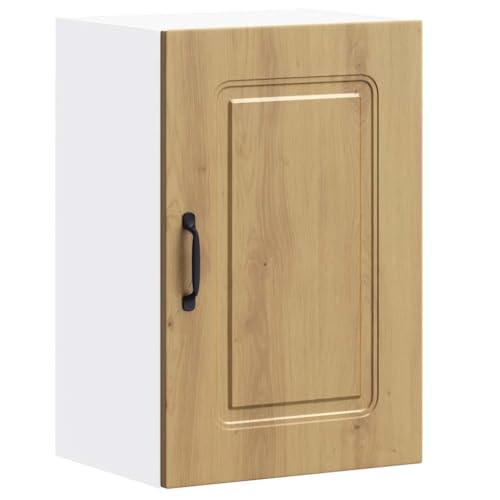 Homvdxl Moderner Küchenschrank 40x31x60 cm Kleine Hängeschränke mit moderner Tür Einfache Badezimmerschränke mit 2 Etagen Regal für Wohnzimmer Büro - Natur Homvdxl Moderner Küchenschrank 40x31x60 cm Kleine Hängeschränke mit moderner Tür Einfache Badezimmerschränke mit 2 Etagen Regal für Wohnzimmer Büro - Natur von Homvdxl