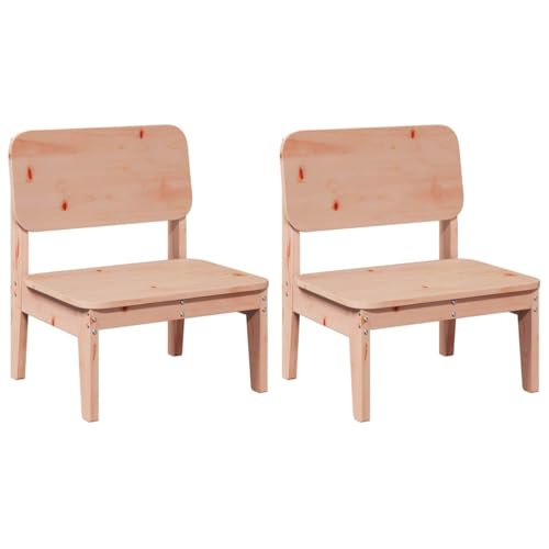 Homvdxl Niedriger Stuhl für den Außenbereich, Feuerstelle, Gartenstuhl für Garten, Terrasse, Terrasse und Balkon, wasserabweisend, mit Rückenlehne und Beinen, 60 x 52,5 x 72 cm, Dunkelbraun von Homvdxl