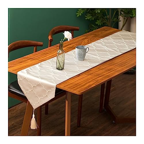 Homxi Moderne Tischläufer,32x120CM,Geometrisch Muster Tischläufer Modern Esszimmer Leinen Moderne Tischläufer Beige Homxi Moderne Tischläufer,32x120CM,Geometrisch Muster Tischläufer Modern Esszimmer Leinen Moderne Tischläufer Beige von Homxi