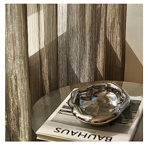 Homxi Vorhang Transparent Schlafzimmer 2er Set 2 x 132W x 214H cm,Gardinen Transparent Vorhang Grau Braun Einfarbig Gardinen Rod Pocket Homxi Vorhang Transparent Schlafzimmer 2er Set 2 x 132W x 214H cm,Gardinen Transparent Vorhang Grau Braun Einfarbig Gardinen Rod Pocket von Homxi