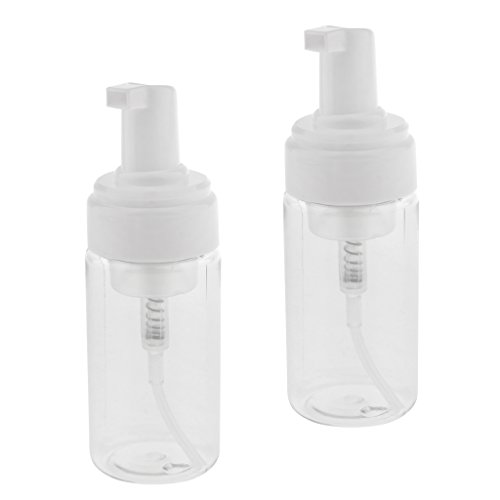 2pcs Tragbare Seifenspender Pumpflasche Pumpspender, Perfekt für Reisen und Hause - klar von Homyl