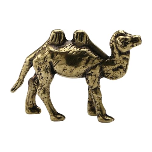Homyl Messing Kamel Geburtstagsgeschenk Kamel Skulptur für Regal Wohnzimmer von Homyl