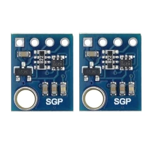 HondoKet 2 Stk. -SGP40 SGP40 TVOC ECO2 CO2 Kohlendioxid-Sensor Formaldehyd, Kunststoff-Luftqualitätsüberwachungssensor-Modul HondoKet 2 Stk. -SGP40 SGP40 TVOC ECO2 CO2 Kohlendioxid-Sensor Formaldehyd, Kunststoff-Luftqualitätsüberwachungssensor-Modul von HondoKet