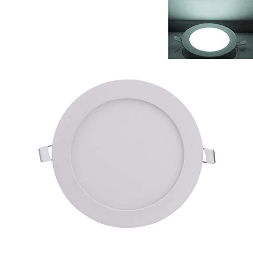 Hondony LED Einbaustrahler, 12W LED Downlight Runde Flach, Kaltweiß 6500K LED Panel Deckenlampe, LED Deckenspots Einbauspots, Ultraslim LED Einbauleuchten für Badezimmer Wohnzimmer Küche von Hondony