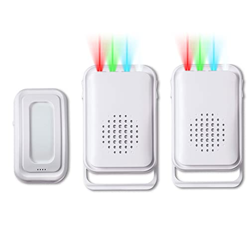 Türklingel, kabellos, Klingelklingel für Geschäft, beim Betreten, Türklingel mit 2,5 m für Geschäft/Zuhause/Büro/Geschäft, Türsensor-Alarm für ältere Menschen, Kleinkinder, Eingangs-Alarmklingel mit von HoneTeek