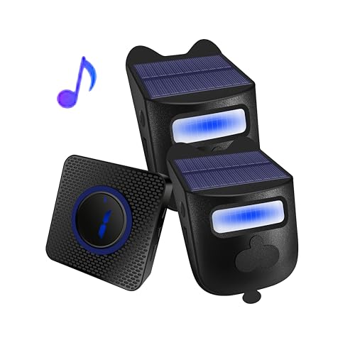 Driveway Alarms Wireless Outside Weatherproof, HoneTeek Wireless Motion Sensor & Detector Alarm Outdoor, 600ft Range Solar Driveway Alarm, Home Security Alert System, Motion Detector Driveway Alarms Wireless Outside Weatherproof, HoneTeek Wireless Motion Sensor & Detector Alarm Outdoor, 600ft Range Solar Driveway Alarm, Home Security Alert System, Motion Detector von HoneTeek