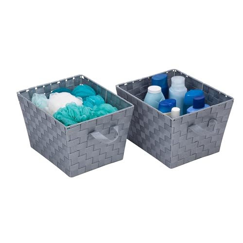 Honey-Can-Do STO-05088 geflochtene Körbe, grau, 2er-Pack, Medium Honey-Can-Do STO-05088 geflochtene Körbe, grau, 2er-Pack, Medium von Honey-Can-Do