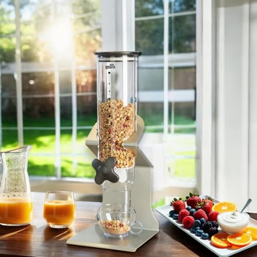Honey-Can-Do Spender für Trockenwaren und Snacks mit Stahlständer, 370 ml von Honey-Can-Do