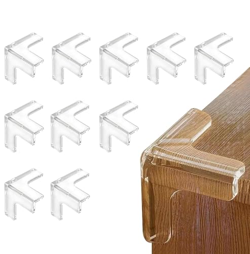 HoneyHolly Kantenschutz Baby, 10 Stück Weich, Eckenschutz Baby Kantenschutz Selbstklebend, Transparent Extra Starker Klebstoff, Eckenschutz für Schreibtisch, Kinderbett Esstisch HoneyHolly Kantenschutz Baby, 10 Stück Weich, Eckenschutz Baby Kantenschutz Selbstklebend, Transparent Extra Starker Klebstoff, Eckenschutz für Schreibtisch, Kinderbett Esstisch von HoneyHolly
