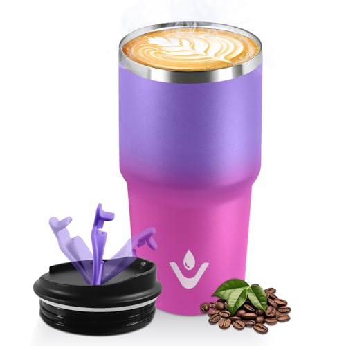 HoneyHolly Thermobecher 600 ml, Wiederverwendbar, Edelstahl Kaffeebecher-to-go Thermo, Auslaufsicher, Doppelwandiger Trinkbecher, Isolierbecher, Travel Mug für Heißen Kaffee, Tee und Kalte Getränke HoneyHolly Thermobecher 600 ml, Wiederverwendbar, Edelstahl Kaffeebecher-to-go Thermo, Auslaufsicher, Doppelwandiger Trinkbecher, Isolierbecher, Travel Mug für Heißen Kaffee, Tee und Kalte Getränke von HoneyHolly