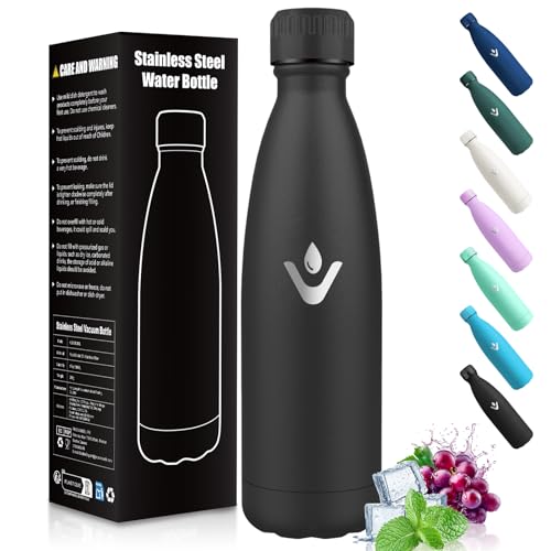HoneyHolly Thermosflasche, 18/8 Edelstahl, Trinkflasche Edelstahl, 750ml BPA-frei, Trinkflasche Sport, Doppelwandig Vakuumisoliert, Thermoskanne für Outdoor, Camping, Picknick, Gymnastikraum von HoneyHolly