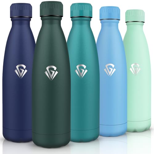 HoneyHolly Thermosflasche, 18/8 Edelstahl, Trinkflasche Edelstahl, 750ml BPA-frei, Trinkflasche Sport, Doppelwandig Vakuumisoliert, Thermoskanne für Outdoor, Camping, Picknick, Gymnastikraum von HoneyHolly