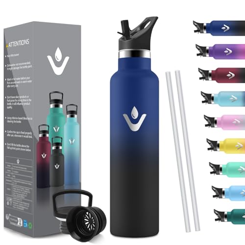 HoneyHolly Thermosflasche 1L BPA-Frei, Trinkflasche Edelstahl, Auslaufsichere Isolierflasche Doppelwandig, Isolierflasche, Thermoflasche, Thermobecher mit Strohhalm, Trinkflasche Kohlensäure Geeignet HoneyHolly Thermosflasche 1L BPA-Frei, Trinkflasche Edelstahl, Auslaufsichere Isolierflasche Doppelwandig, Isolierflasche, Thermoflasche, Thermobecher mit Strohhalm, Trinkflasche Kohlensäure Geeignet von HoneyHolly