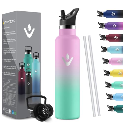 HoneyHolly Thermosflasche 1L BPA-Frei, Trinkflasche Edelstahl, Auslaufsichere Isolierflasche Doppelwandig, Isolierflasche, Thermoflasche, Thermobecher mit Strohhalm, Trinkflasche Kohlensäure Geeignet HoneyHolly Thermosflasche 1L BPA-Frei, Trinkflasche Edelstahl, Auslaufsichere Isolierflasche Doppelwandig, Isolierflasche, Thermoflasche, Thermobecher mit Strohhalm, Trinkflasche Kohlensäure Geeignet von HoneyHolly