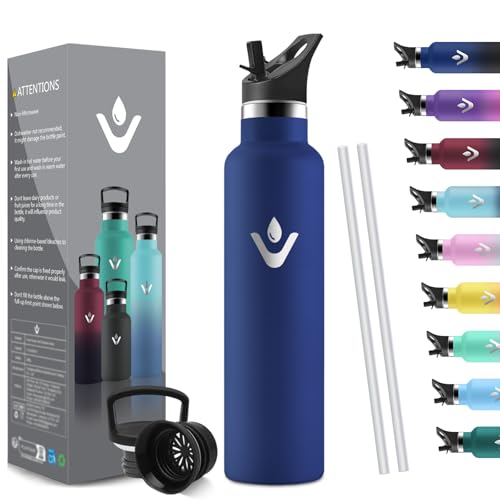 HoneyHolly Thermosflasche 1L BPA-Frei, Trinkflasche Edelstahl, Auslaufsichere Isolierflasche Doppelwandig, Isolierflasche, Thermoflasche, Thermobecher mit Strohhalm, Trinkflasche Kohlensäure Geeignet HoneyHolly Thermosflasche 1L BPA-Frei, Trinkflasche Edelstahl, Auslaufsichere Isolierflasche Doppelwandig, Isolierflasche, Thermoflasche, Thermobecher mit Strohhalm, Trinkflasche Kohlensäure Geeignet von HoneyHolly