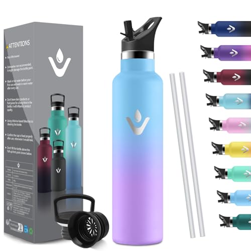 HoneyHolly Thermosflasche 1L BPA-Frei, Trinkflasche Edelstahl, Auslaufsichere Isolierflasche Doppelwandig, Isolierflasche, Thermoflasche, Thermobecher mit Strohhalm, Trinkflasche Kohlensäure Geeignet HoneyHolly Thermosflasche 1L BPA-Frei, Trinkflasche Edelstahl, Auslaufsichere Isolierflasche Doppelwandig, Isolierflasche, Thermoflasche, Thermobecher mit Strohhalm, Trinkflasche Kohlensäure Geeignet von HoneyHolly