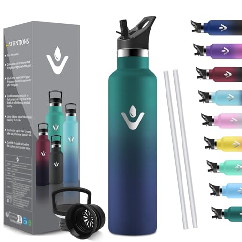 HoneyHolly Thermosflasche 1L BPA-Frei, Trinkflasche Edelstahl, Auslaufsichere Isolierflasche Doppelwandig, Isolierflasche, Thermoflasche, Thermobecher mit Strohhalm, Trinkflasche Kohlensäure Geeignet HoneyHolly Thermosflasche 1L BPA-Frei, Trinkflasche Edelstahl, Auslaufsichere Isolierflasche Doppelwandig, Isolierflasche, Thermoflasche, Thermobecher mit Strohhalm, Trinkflasche Kohlensäure Geeignet von HoneyHolly