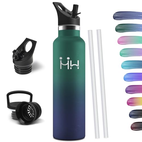 HoneyHolly Trinkflasche 1L, BPA-Frei, Trinkflasche Edelstahl, Thermosflasche, Auslaufsichere Isolierflasche Doppelwandig, Wasserflasche, Thermoskanne, mit Strohhalm, Trinkflasche Kohlensäure Geeignet HoneyHolly Trinkflasche 1L, BPA-Frei, Trinkflasche Edelstahl, Thermosflasche, Auslaufsichere Isolierflasche Doppelwandig, Wasserflasche, Thermoskanne, mit Strohhalm, Trinkflasche Kohlensäure Geeignet von HoneyHolly