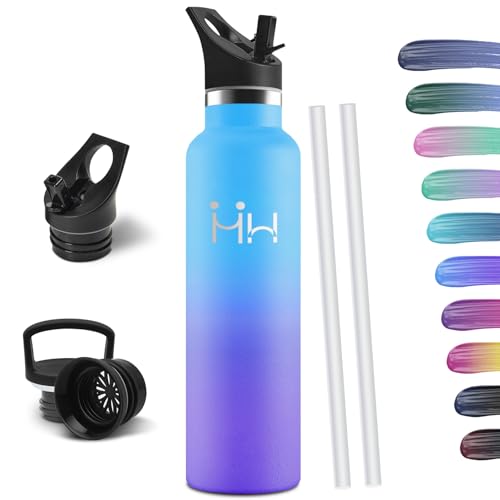 HoneyHolly Trinkflasche 1L, BPA-Frei, Trinkflasche Edelstahl, Thermosflasche, Auslaufsichere Isolierflasche Doppelwandig, Wasserflasche, Thermoskanne, mit Strohhalm, Trinkflasche Kohlensäure Geeignet HoneyHolly Trinkflasche 1L, BPA-Frei, Trinkflasche Edelstahl, Thermosflasche, Auslaufsichere Isolierflasche Doppelwandig, Wasserflasche, Thermoskanne, mit Strohhalm, Trinkflasche Kohlensäure Geeignet von HoneyHolly