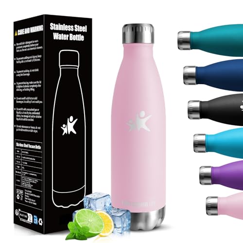 HoneyHolly Trinkflasche Edelstahl, Thermosflasche 500ML, BPA-frei Auslaufsichere Vakuum Isolierte, Thermoskanne, Doppelwandige Wasserflasche für Fahrrad, Reisen, Sport, Yoga, Camping, Fahrrad HoneyHolly Trinkflasche Edelstahl, Thermosflasche 500ML, BPA-frei Auslaufsichere Vakuum Isolierte, Thermoskanne, Doppelwandige Wasserflasche für Fahrrad, Reisen, Sport, Yoga, Camping, Fahrrad von HoneyHolly