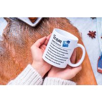 Weihnachtsgeschenk Für Kollegen Und Mitarbeiter, Sowie Andere Arten Von Teams, Personalisierbar Mit Namen, Büroangestellte Handwerker von HoneybeeWelt