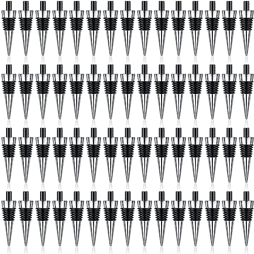 Honeydak 60 Stück Metall-Flaschenverschluss, blanko, Edelstahl, Weinflaschenverschluss, Set, wiederverwendbar, Weinsparkorken, Hardware für Hochzeit, Party, Bar, Drehen Honeydak 60 Stück Metall-Flaschenverschluss, blanko, Edelstahl, Weinflaschenverschluss, Set, wiederverwendbar, Weinsparkorken, Hardware für Hochzeit, Party, Bar, Drehen von Honeydak